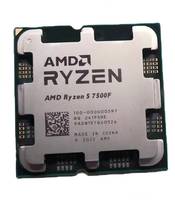 Nouveau refroidisseur pour processeur de bureau 6 cœurs 12 threads 3,7 GHz 6 Mo de cache L2 32 Mo de cache L3 12 nm, socket AM5 64 bits, compatible avec les modèles 5 5 7500F