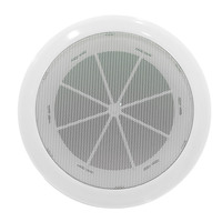 Haut-parleur de plafond commercial 70V / 100V, système audio à tension constante pour la musique commerciale dans les hôtels, les écoles, les restaurants, vente en gros