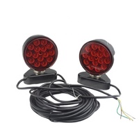 Kit d'éclairage LED magnétique filaire personnalisé pour remorque - Vente en gros de feux stop, arrière et clignotants 12V avec câble de 20 pieds