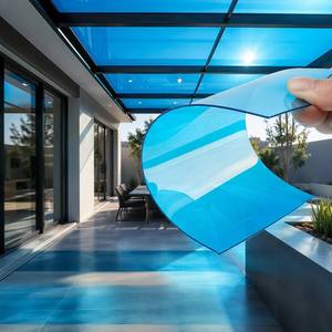 <span class=keywords><strong>Plaque</strong></span> plate en <span class=keywords><strong>polycarbonate</strong></span> solide UV transparente de 3 mm d'épaisseur pour découpe laser DIY, artisanat et décoration intérieure - Product Image 1