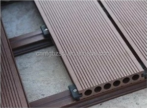 Tấm Ốp Lát Sàn Gỗ Tếch Ngoài Trời Chống Thấm Nước Ngoài Trời <span class=keywords><strong>Composite</strong></span> Rỗng Nhựa Vinyl Gỗ Wpc Đồng Đùn - Product Image 6