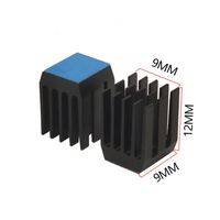 Disipador de Calor Inteligente para Computadora de 10*10*10 mm, Disipador de Calor para Chip IC con Cinta Adhesiva, Personalización Disponible