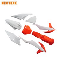 OTOM 2022 Kit Complet de Carénage en Plastique pour Moto Cross et Enduro SX SXF XC XCF XCW EXC EXCF 125 250 350 450 Compatible KTM 19-22