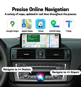 Interfaz Inalámbrica <span class=keywords><strong>CarPlay</strong></span> y Android Auto para BMW NBT, Navegación Android Auto, Mirror Link, Airplay - Product Image 2