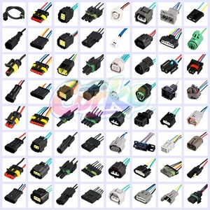 Connecteurs automobiles variés, faisceaux de câbles, connecteurs étanches, bornes, connecteurs Tyco TE FCI, 2/3/4/5/6/7/8/<span class=keywords><strong>9</strong></span>/10 broches - Product Image 4