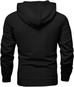 Sweat à capuche respirant imprimé écologique motif solide hiver lourd survêtement strass Technique léger - Product Image 4