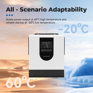 쿵프 솔라 24V 하이브리드 태양광 인버터 <span class=keywords><strong>UPS</strong></span> 5.0 KW 순수 사인파 단상 오프 그리드 인버터 리튬 배터리 지원 - Product Image 6