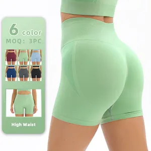 Novo Design Calças Yoga Sem Costura Correndo Yoga Leggings Alta Waisted Fitness Shout Esporte Apertado Calça Mulheres
