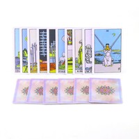 Fabrication d'impression personnalisée Créez vos propres cartes Oracle Jeux de cartes de tarot avec boîte rigide