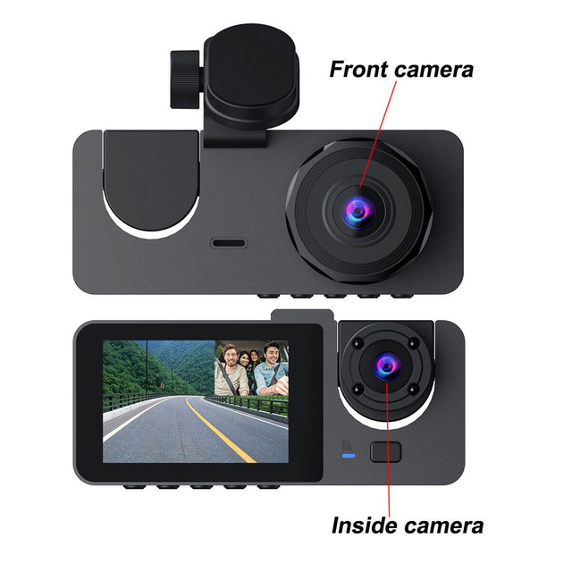 Electrical Equipment, Dashcam with Hidden Design, WiFi and Night Vision Capabilities.
