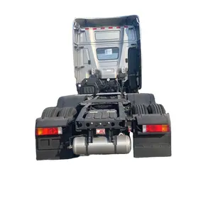 Dirección izquierda 10-Wheel 540HP Heavy Duty 6x4 Diesel Trailer Head Usado Prime Mover Remolque Tractor Camión para ventas