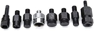 GTYPRO Kit d'extraction d'injecteurs diesel en acier inoxydable, adaptateur de rampe commune à main, outil d'extraction de marteau coulissant OEM - Product Image 5