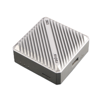 Carte industrielle Radxa E20C Quad Core SBC avec double Ethernet Gigabit, boîtier en aluminium CNC, décodage vidéo 4K