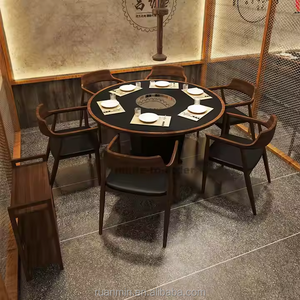 Nhà hàng Mỹ bàn ghế, nhà hàng thức ăn nhanh PU da gian hàng, quán cà phê, quầy bar, Bộ đồ ăn - Product Image 3