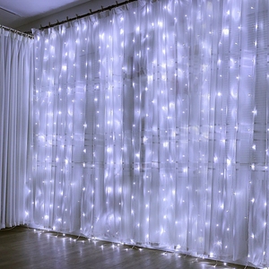 3x 1M/3x 2M/3x3M Tenda Della Stringa di Rame LED Luci Hanno un colorato luci Di Natale vacanza luci luci della festa del mondo - Product Image 5