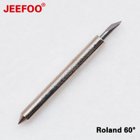 Plotter de corte de hoja Roland, cortador de vinilo, cuchillo de aguja, 30/45/58/60 grados
