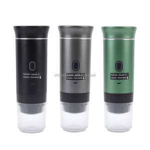 Máy pha cà phê Espresso mini di động 3 trong 1, làm nóng không dây, phụ kiện nhà bếp mới 2025, tích hợp chức năng làm nóng nước - Product Image 1