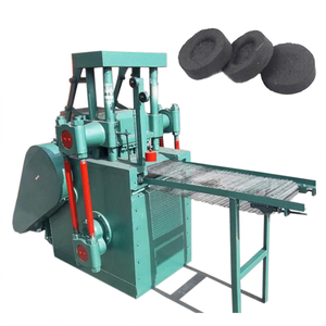 Machine de fabrication de briquettes de charbon de bois en poudre à partir de sciure de bois de biomasse, moteur AC haute efficacité, capacité 200-350 kg/h pour coques de riz et café - Product Image 1