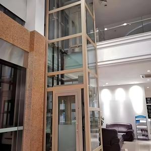 Ascensore Residenziale Personalizzabile di Alta Qualità con Azionamento AC Senza Ingranaggi per 2-3 Persone, Uso Interno con Pavimento in PVC - Product Image 4