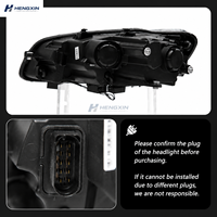 Ensemble de phares LED pour Volkswagen Passat B7 2011-2015, lentille de projecteur, feux de jour DRL, clignotant