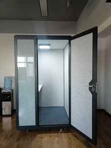 Cabina Telefónica para Reuniones, Cabina Acústica Insonorizada para Estudio, Trabajo, Grabación, Estudio, Cabina <span class=keywords><strong>de</strong></span> Trabajo Moderna Insonorizada - Product Image 4