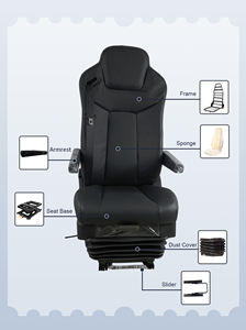Siège de conducteur de qualité supérieure siège de réglage pliable <span class=keywords><strong>Kab</strong></span> Nts siège de conducteur Grammer Isri siège de conducteur commutateurs réglables - Product Image 4