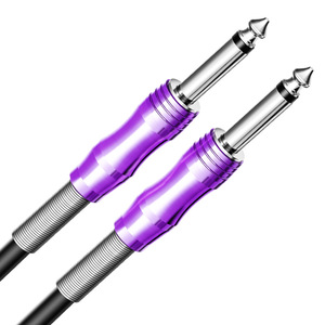 <span class=keywords><strong>Cable</strong></span> de Instrumento TRS de 1/4 de Pulgada, <span class=keywords><strong>Cable</strong></span> de <span class=keywords><strong>Guitarra</strong></span> y Bajo de 6.35mm, Conector Macho de 6.3mm, Línea de Audio Estéreo Balanceada <span class=keywords><strong>para</strong></span> <span class=keywords><strong>Guitarra</strong></span> Eléctrica - Product Image 2