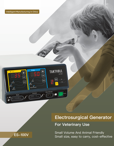 Unidad de Electrocauterización Veterinaria ZY-Med 100V con 3 Cortes Monopolares, 2 Coágulos y 1 Salida Bipolar, Generador Electroquirúrgico para Veterinarios - Product Image 3