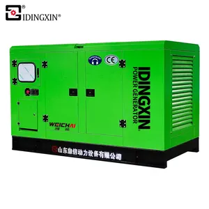 Diesel Generator Silent 3 Phase 20Kva 30kw 50Kva 100kw 150kw 200kva 400kva 500kw Cummins Weichai Generator Price