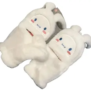 T895 Winter Japanisch 3D Cartoon Jade Gui Hund Winter handschuhe Mädchen Flip Warme Plüsch handschuhe