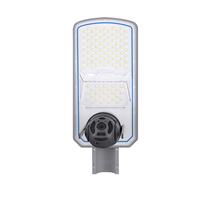 Lampadaire solaire PTZ 360 degrés 500W avec caméra, lampadaire LED en aluminium moulé sous pression pour la sécurité des fermes