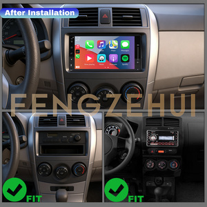 <span class=keywords><strong>Autoradio</strong></span> multimédia Android 13 <span class=keywords><strong>4</strong></span> cœurs avec GPS et navigation pour Toyota Corolla Axio 2008, CarPlay, lecteur DVD, 64 Go - Product Image 1