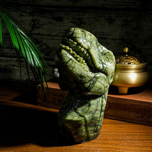 งานแกะสลักคริสตัลไดโนเสาร์<span class=keywords><strong>หยก</strong></span>ชิวหยูคุณภาพสูง เสริมฮวงจุ้ย เป็นมิตรกับสิ่งแวดล้อม ปรับแต่งได้ ขายส่ง ของตกแต่งรูปสัตว์ที่ไม่เหมือนใคร - Product Image 1