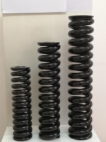 Ressorts de compression spirale industriels en acier à ressorts, à grand diamètre de fil et grand diamètre extérieur