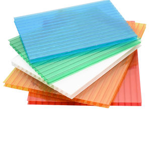 Diseño moderno Anti-UV <span class=keywords><strong>4mm</strong></span> 6mm 8mm 10mm Panel de policarbonato <span class=keywords><strong>alveolar</strong></span> Hoja hueco de policarbonato transparente para techo de invernadero moderno - Product Image 5