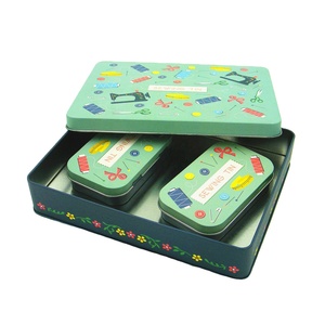 Girl's Favorite Gift Candy Cosmetics Metal Tin Set Box