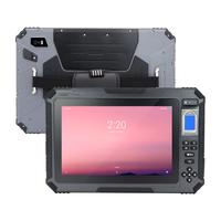 Tablette PC robuste T101 Android avec lecteur de codes-barres 1D, 8 Go, processeur octa-core 2,0 GHz, haute luminosité, NFC, lecteur fixe UHF RFID, en stock