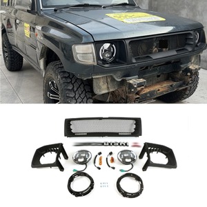 Parrilla Delantera para Pajero, Rejilla de Carreras para Parachoques, Kit de Carrocería para Mitsubishi Pajero Black Diamond V33 V43 V45 V55, Pieza de Tuning - Product Image 6