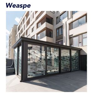 La terraza acristalada de las cuatro estaciones, la Sala de cristal, el <span class=keywords><strong>porche</strong></span>, la Sala de cristal de aluminio <span class=keywords><strong>exterior</strong></span> se utiliza <span class=keywords><strong>para</strong></span> el solárium - Product Image 5