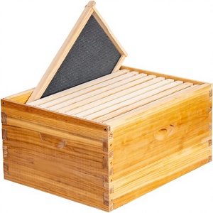 10-<b>Frame</b> Beehive Box Flow Bee Hive Automatic Flow <b>Frame</b> Bee Hive Flow Bee Hive Automatic Honey Box - Product Image 1