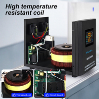 Régulateur de tension automatique de type relais PLAL pour la maison 220v AC Sortie d'usine Avr 1000VA Monophasé