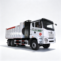 Camion benne électrique pur Jiefang JH6 6x4, camion-benne électrique robuste pour le transport dans la construction minière