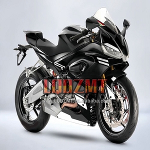 Corpo iniezione nero lucido per <span class=keywords><strong>Aprilia</strong></span> RS660 RS 660 RS-660 CC RR 20 21 22 23 24 206lq. 0 660CC 2020 2021 2022 cupolino 2024 2023 - Product Image 2