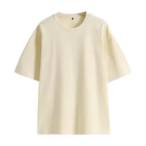 Camisetas de sublimação 100% poliéster algodão com sensação tamanho EUA camisetas de poliéster em branco para sublimação camisetas estampadas personalizadas simples