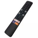 RC901V FMRD Código fijo automático 4 botones AAA Batería Control remoto por voz para Smart TV