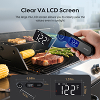 Thermomètre à viande à lecture instantanée ultra-rapide INKBIRD IHT-21K, thermomètre K pour cuisine, barbecue, aliments