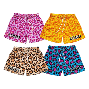 Animal Print High Quality Basketball Wholesale Double <b>Layer</b> 100% Polyester 5 Inch Heavy Weight Custom Mesh Drawstring Breathable - Product Image 2