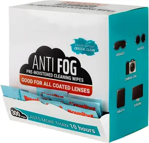 Professional Removes Dirt Stain Anti Fog Optical Lens Cleaning Wipe For Eyeglasses Lens