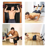 PB8111 Équipement de musculation à domicile, barre de traction de porte avec niveau de précision