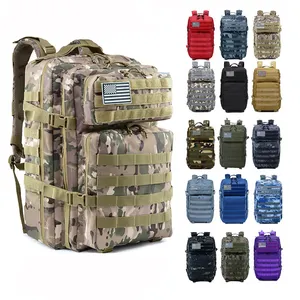 2021 New Design Tactical Backpack 900D Polyester Wasserdichte Mochila Outdoor Camping Tasche